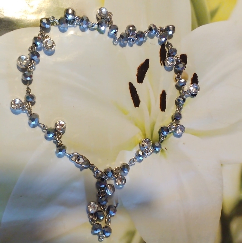 See Photo: Rhinestone Anklet/ Bracelet